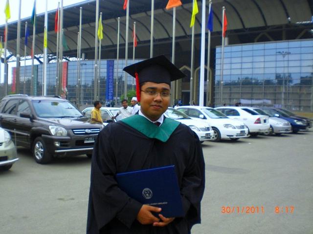 Earlier graduation, American International University-Bangladesh