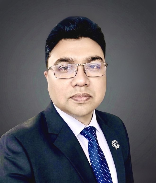 Portrait of Kazi Ra Few Hossain