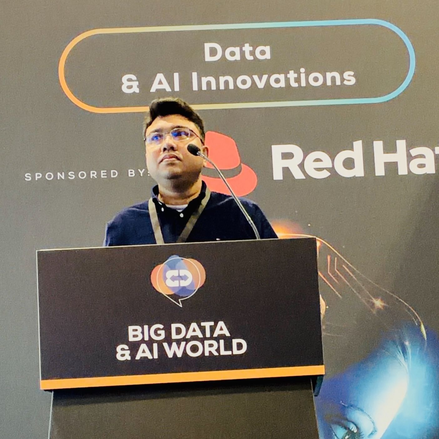 At the Big Data & AI World stage, Tech Show London 2026